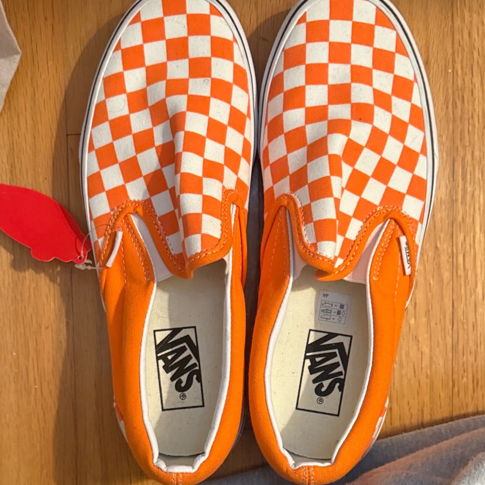 Tennessee orange checkered vans